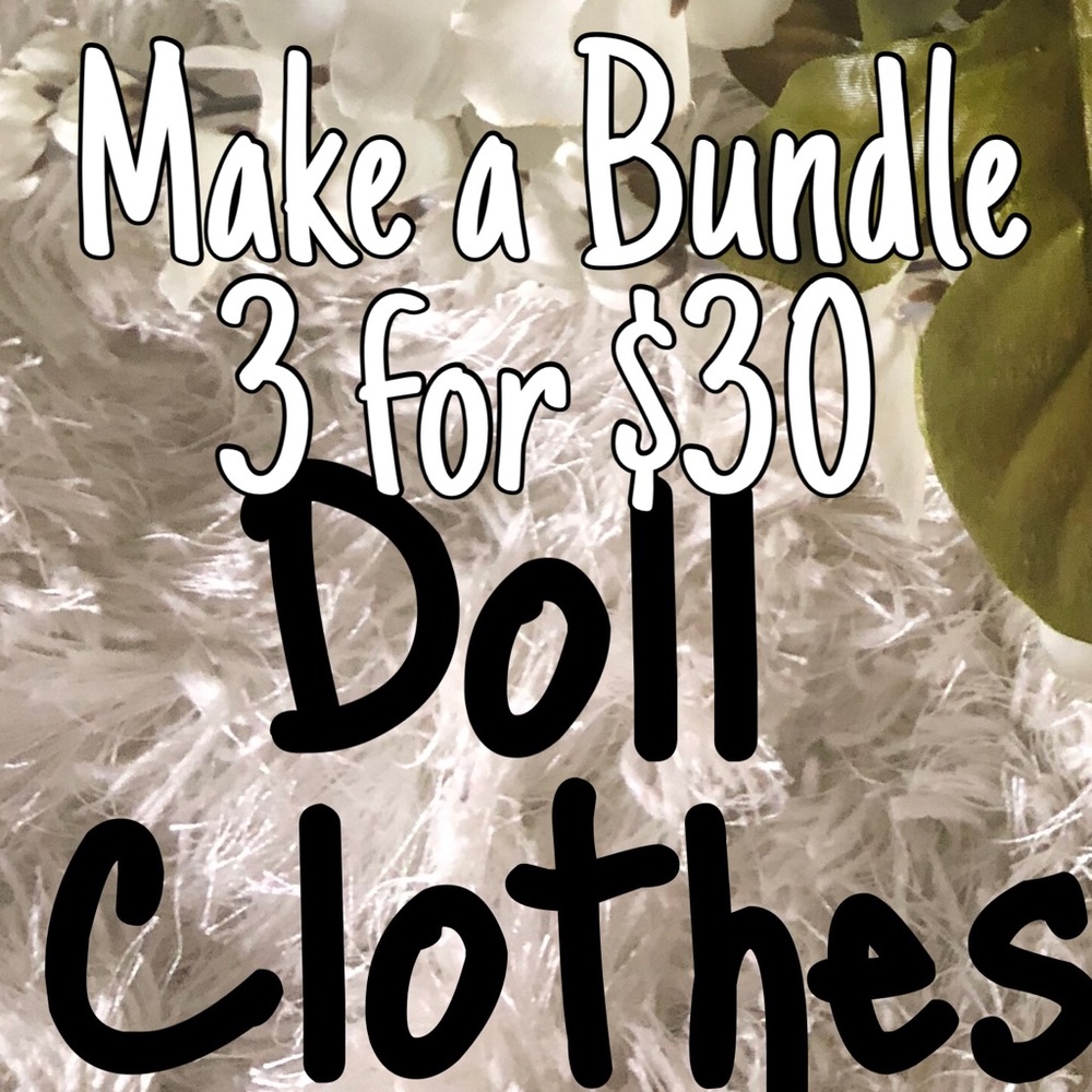 Make Your Own Bundle-Doll Outfits